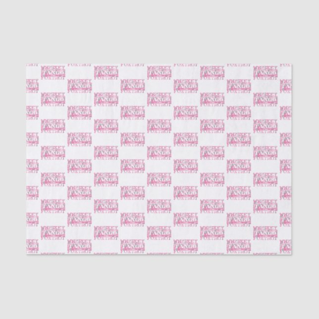 Musician Music Note Pattern Heart Tissue Paper (Front)