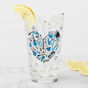 Musician Musical Instrument Heart Tool Glass