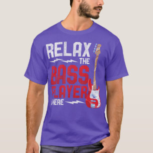 Musician Retro Bass Player Bassist Bass Guitarist T-Shirt