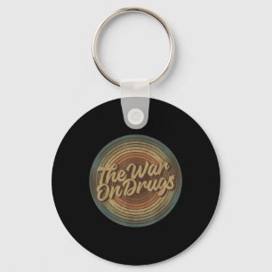Musician Retro War On Drugs Vintage Vinyl 2010s Ro Key Ring
