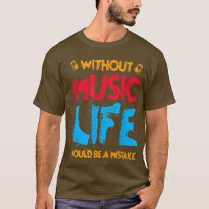 Musician Rockn Roll Guitar Hardrock T-Shirt