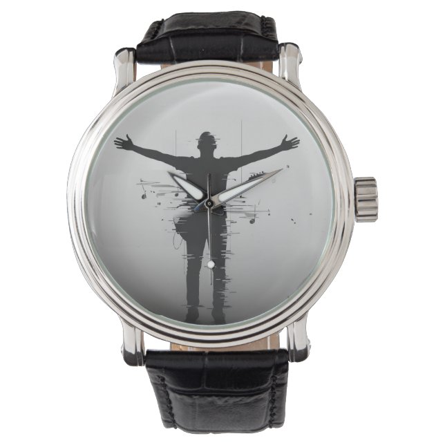 Musician Silhouette Watch (Front)