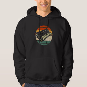 Musician Synthesizer Player Music Retro Synthesiz Hoodie