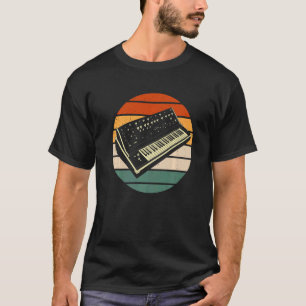 Musician Synthesizer Player Music  Retro Synthesiz T-Shirt