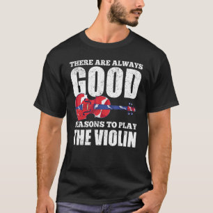 Musician Violinist Violin Player Orchestra Violin T-Shirt