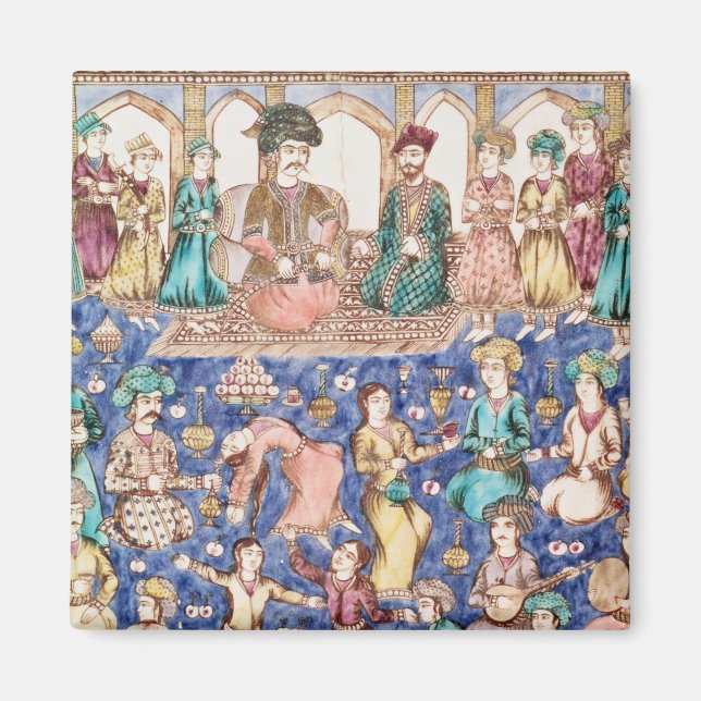 Musicians and dancers magnet (Front)