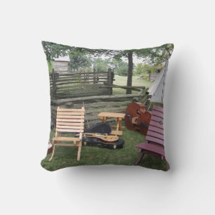 Musician's Band Camp Pillow - Double Sided