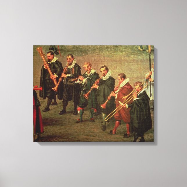 Musicians Canvas Print (Front)