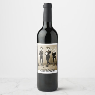 Musicians Celebration Wine Label