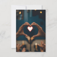 musicians framing their heart with their hands