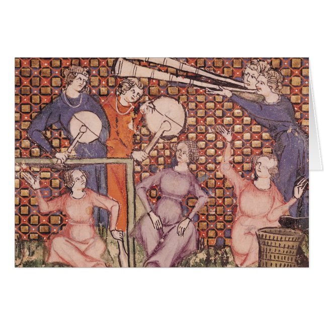 Musicians, from Ovide Moralise (Front Horizontal)
