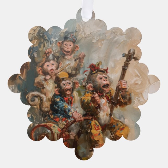 Musicians - Paper Card Decoration Stationery (Front)