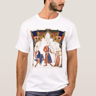 Musicians Playing a Viola and a Tambourine T-Shirt