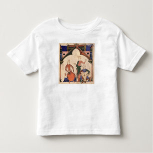 Musicians playing castanets and a psaltery toddler T-Shirt