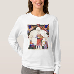 Musicians playing the guitar and tambourine T-Shirt