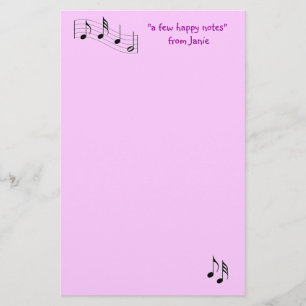 MusicNote Stationery-customise Stationery