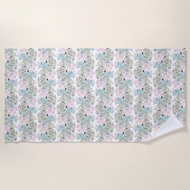 MusiK Beach Towel (Front)