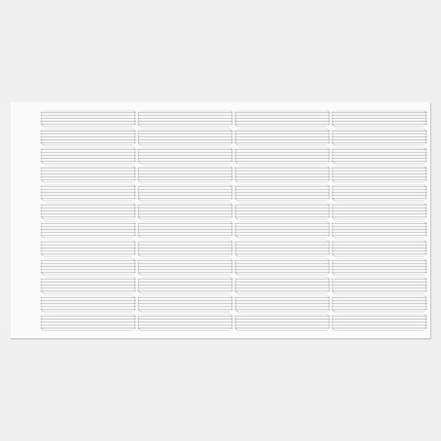 Musik Notenlinien, minimalistische (Sheet)