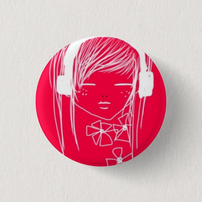 Musika 3 Cm Round Badge (Front)
