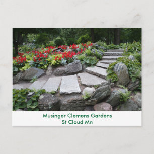 Musinger Clemens Garden Postcard