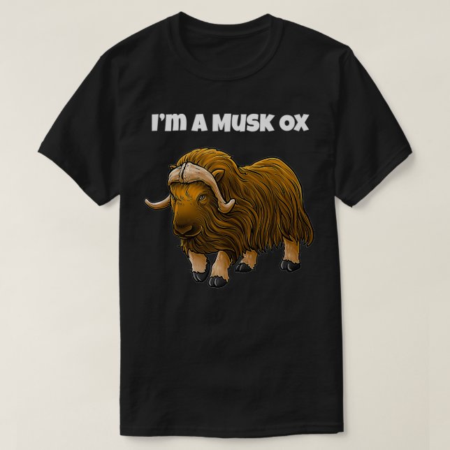 Musk O Year Of The O I'm a Musk O Arctic Buffalo  T-Shirt (Design Front)