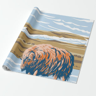 Musk Ox Wrapping Paper