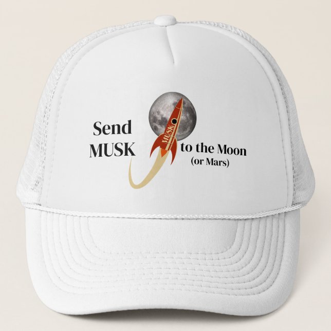 Musk Trucker Hat (Front)
