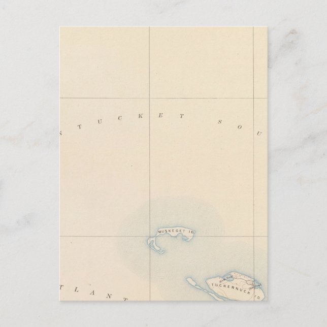 Muskeget, Massachusetts Postcard (Front)
