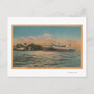 Muskegon, MI - View of Milwaukee Clipper Postcard