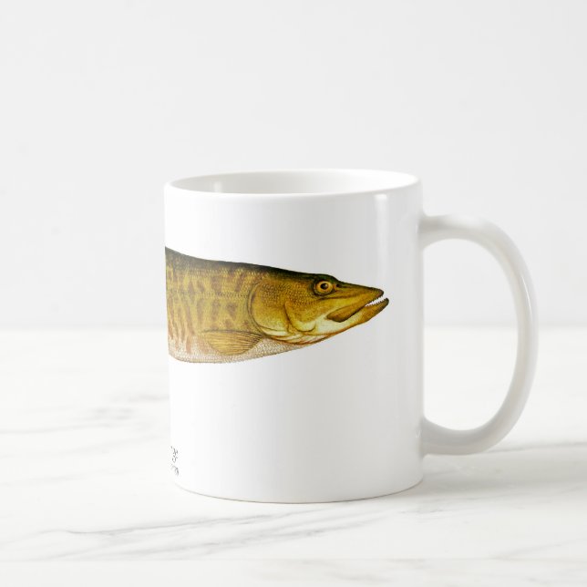 Muskellunge Fish Coffee Mug (Right)