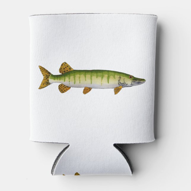 Muskellunge (Muskie) Can Cooler (Front)