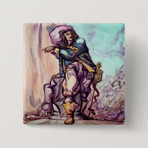 Musketeer 15 Cm Square Badge
