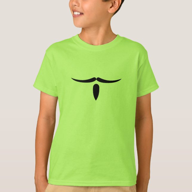 Musketeer Moustache T-Shirt (Front)