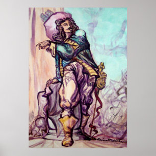 Musketeer Small Poster