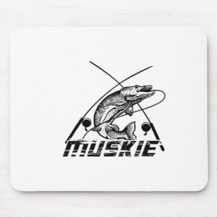 Muskie Fishing  Mouse Pad