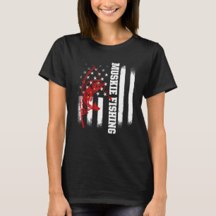 Muskie Fishing Muskellunge Fisherman T-Shirt
