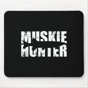 Muskie Hunter Fishing Mouse Pad
