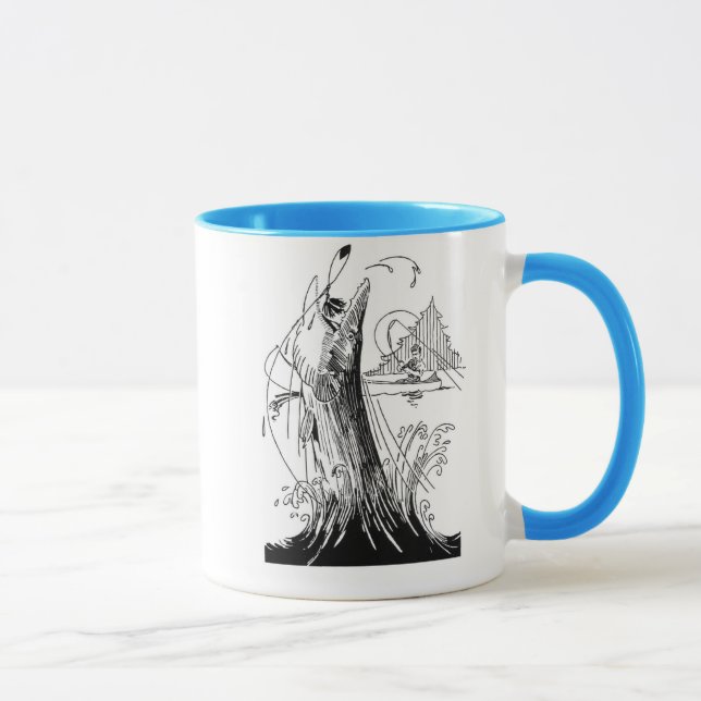 Muskie Lunge coffee mug (Right)