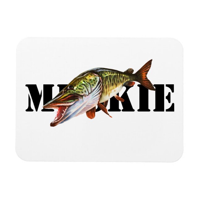 Muskie Magnet (Horizontal)