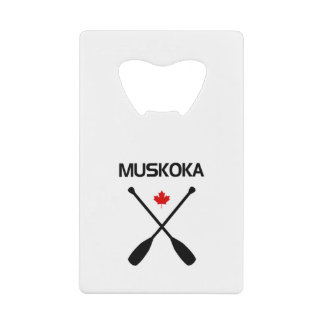 Muskoka Canada Crossed Paddle Oars Maple Leaf