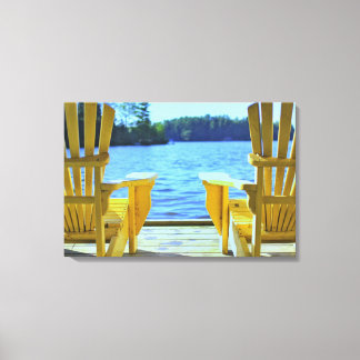 Muskoka Chair Canvas Print