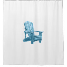 Muskoka Chair Watercolor Blue
