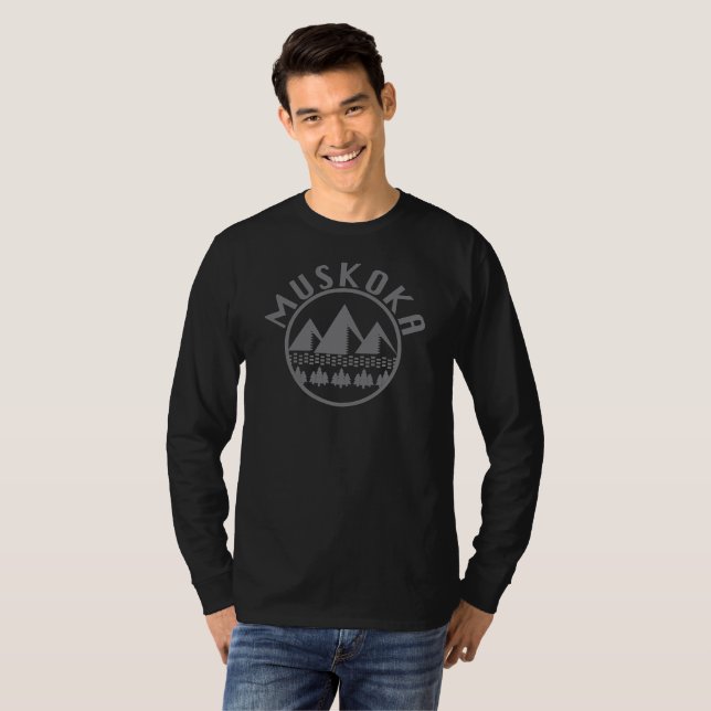Muskoka Design - Basic Long Sleeve T-Shirt (Front Full)