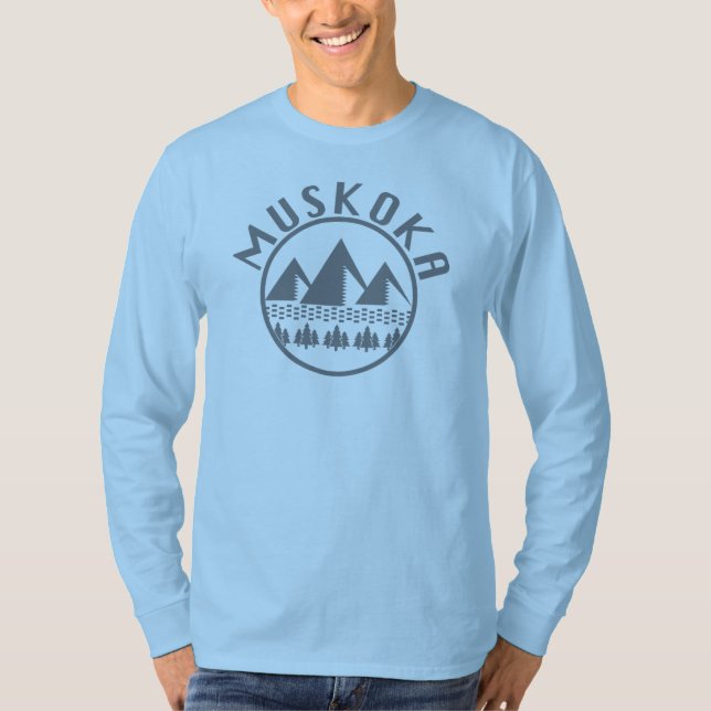 Muskoka Design - Basic Long Sleeve T-Shirt (Front)