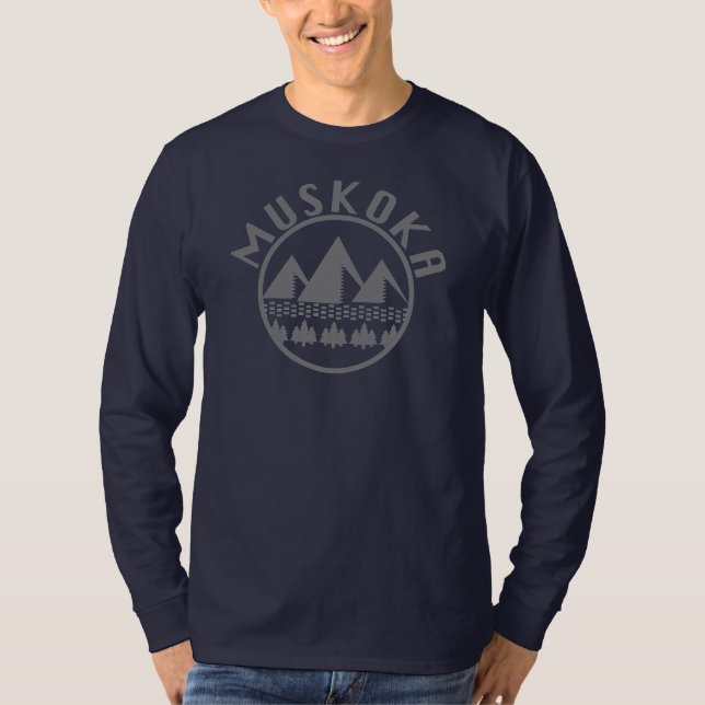 Muskoka Design - Basic Long Sleeve T-Shirt (Front)