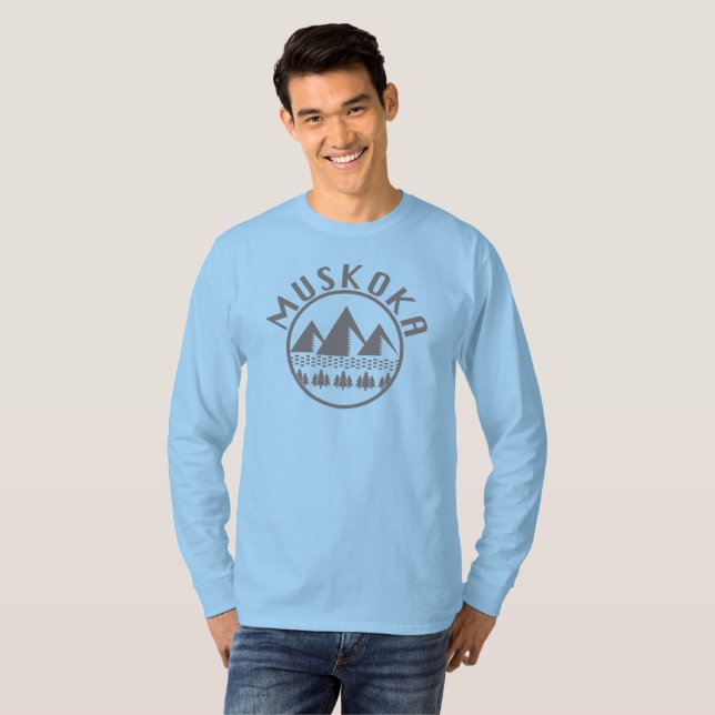 Muskoka Design - Basic Long Sleeve T-Shirt (Front Full)