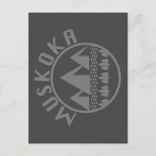 Muskoka Design - Square Stickers Postcard