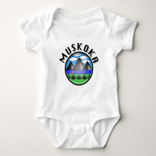 Muskoka Design (Version 2) - Baby Jersey Bodysuit