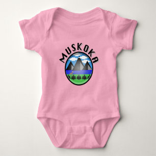 Muskoka Design (Version 2) - Baby Jersey Bodysuit