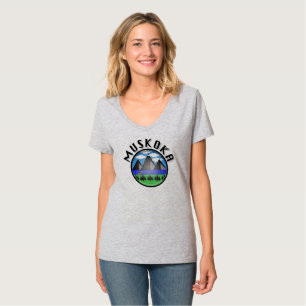 Muskoka Design (Version 2) - Girls' Basic T-Shirt